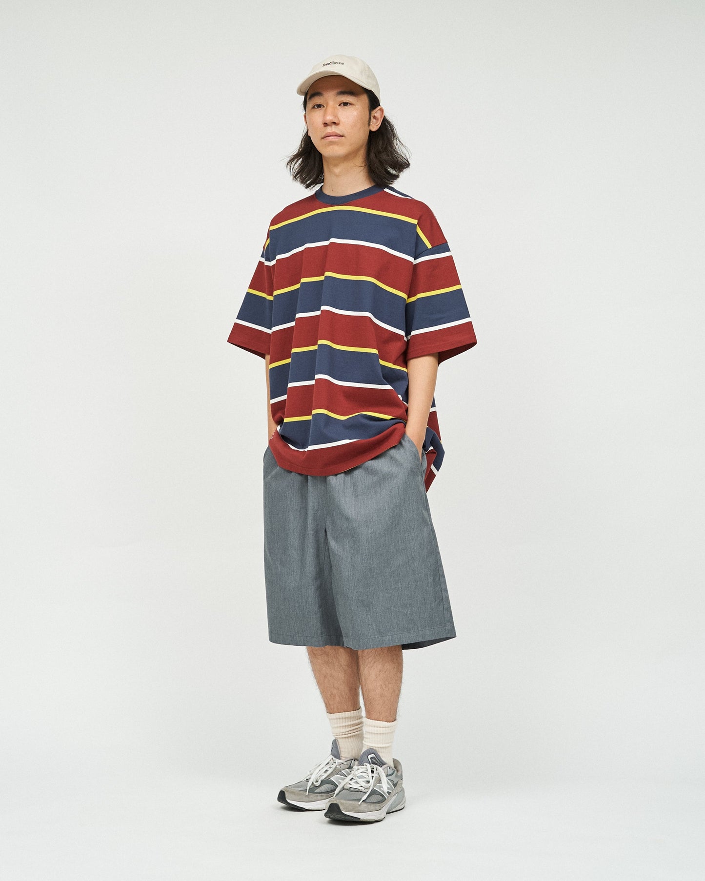 FreshService MULTI BORDER S/S TEE