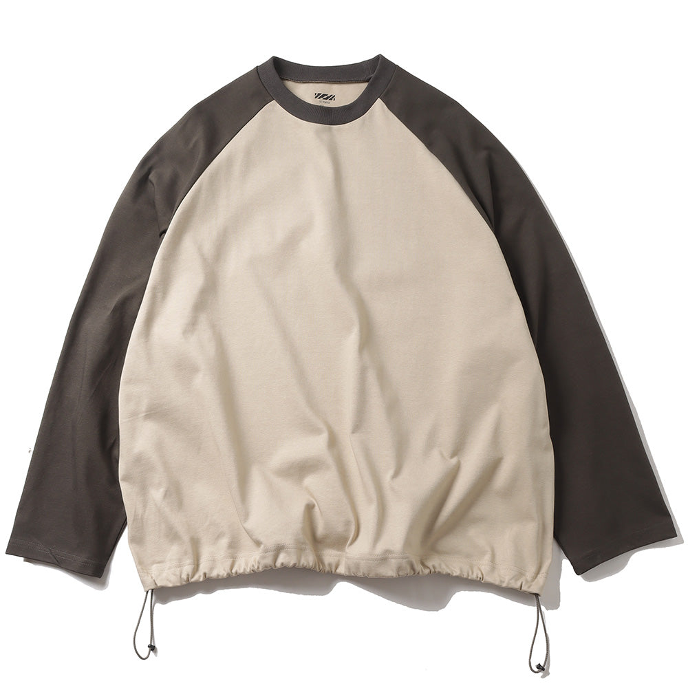 is-ness BALLOON RAGLAN LONG SLEEVE T SHIRT