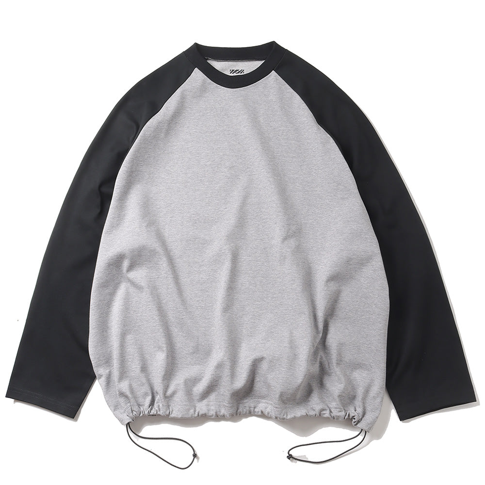 is-ness BALLOON RAGLAN LONG SLEEVE T SHIRT