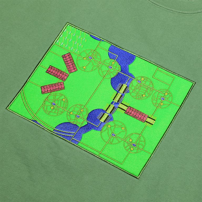 Cav Empt C.E Overdye Diagram Short Sleeve Crew Neck