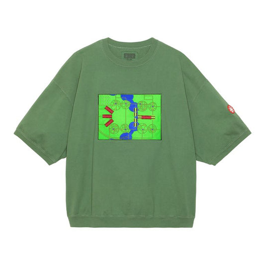 Cav Empt C.E Overdye Diagram Short Sleeve Crew Neck