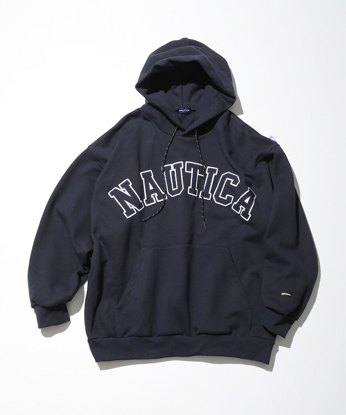 NAUTICA JAPAN Arch Logo Sweat Hoodie 2.2