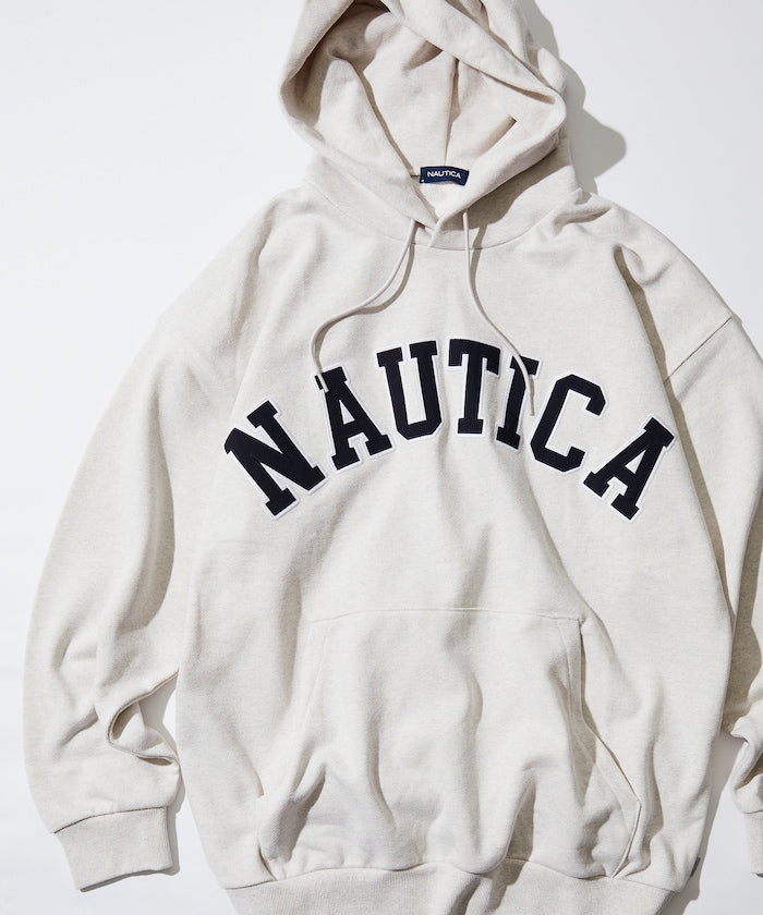 NAUTICA JAPAN Arch Logo Sweat Hoodie