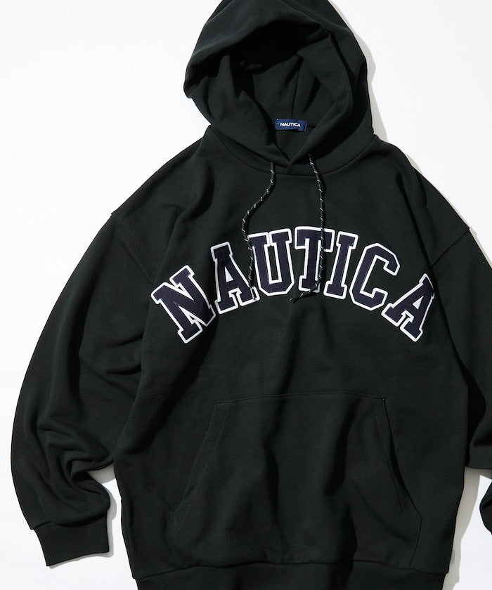 NAUTICA JAPAN Arch Logo Sweat Hoodie