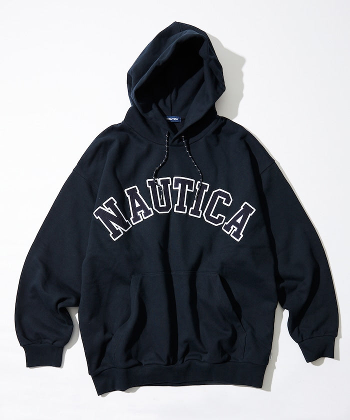 NAUTICA JAPAN Arch Logo Sweat Hoodie