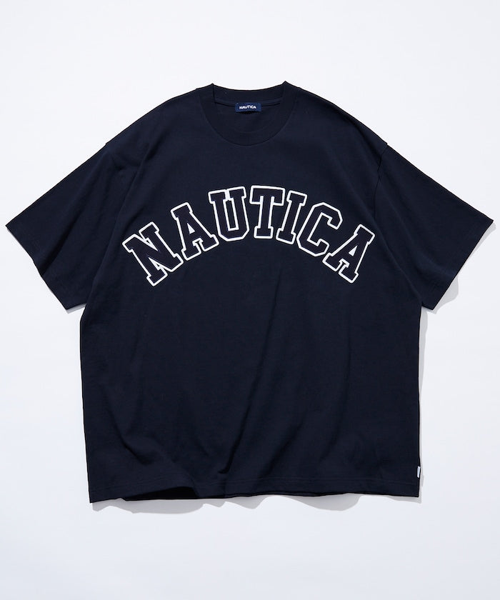 NAUTICA JAPAN Arch Logo S/S Tee