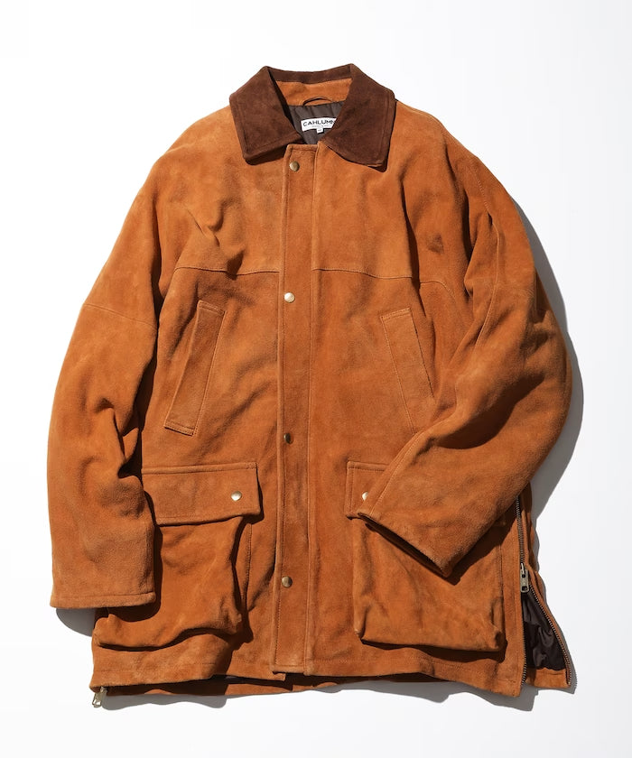 CAHLUMN Goat Suede Hunting Jacket