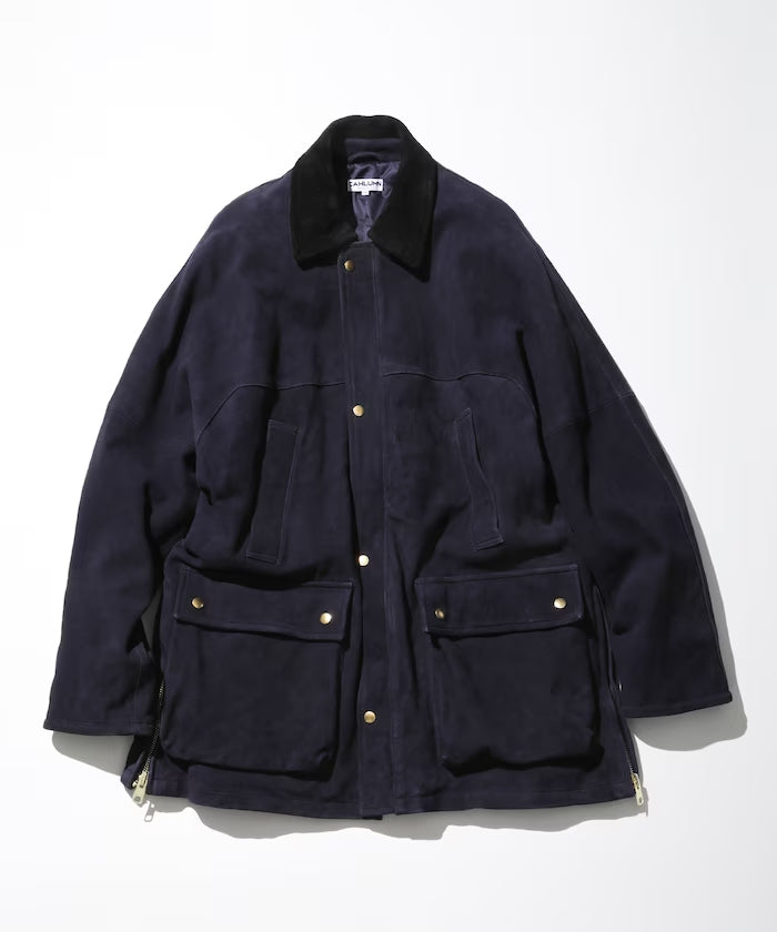 Suede on sale hunting jacket