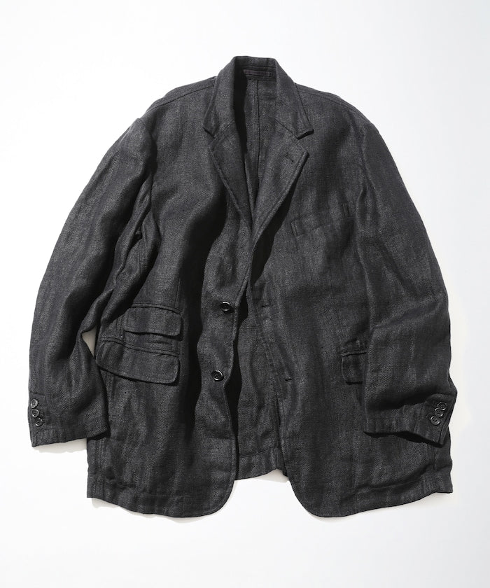 CAHLUMN Linen Tailored Jacket