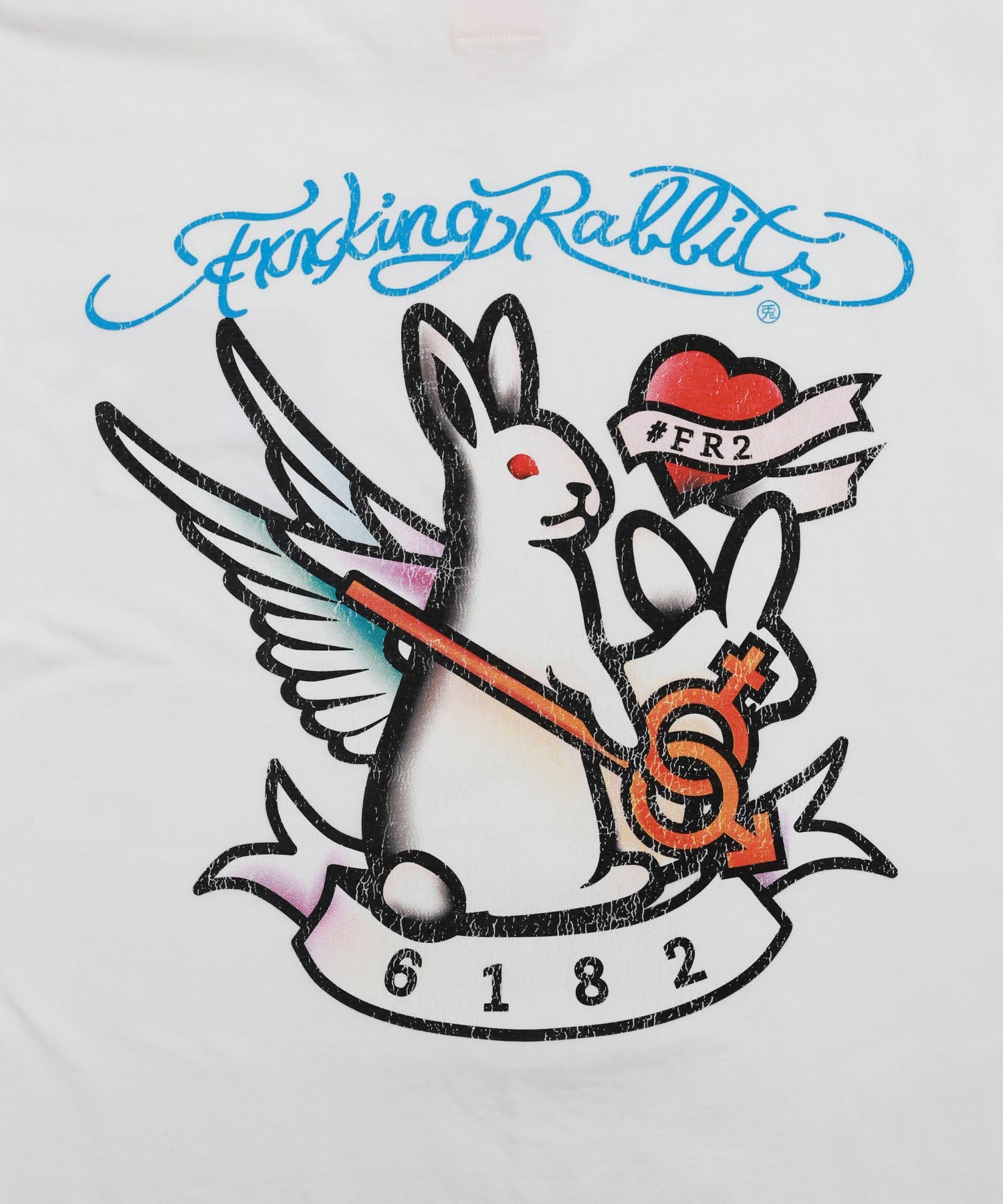 春のコレクション Tattoo Rabbits FR2 Garment store unexpected – T-shirt Dye トップス