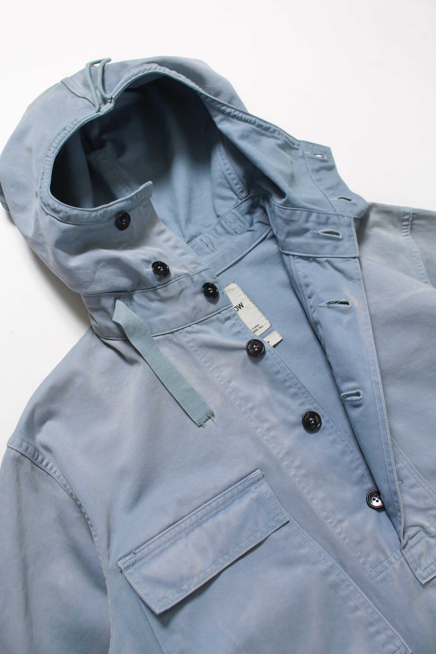 BOW WOW USN SALVAGE PARKA DYED UNIT AGED