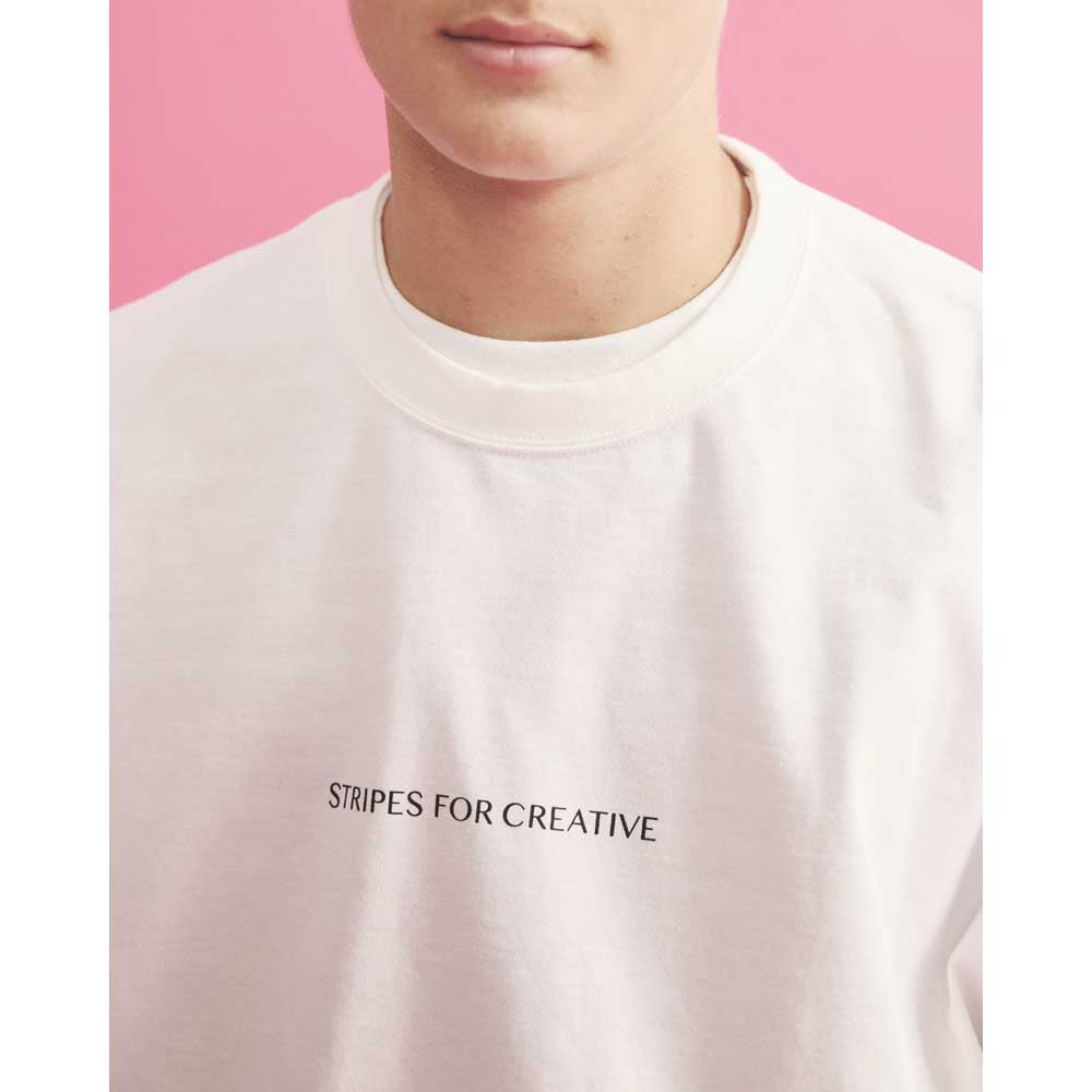S.F.C (STRIPES FOR CREATIVE) SUPER BIG SS TEE w/ DRAWSTRINGS