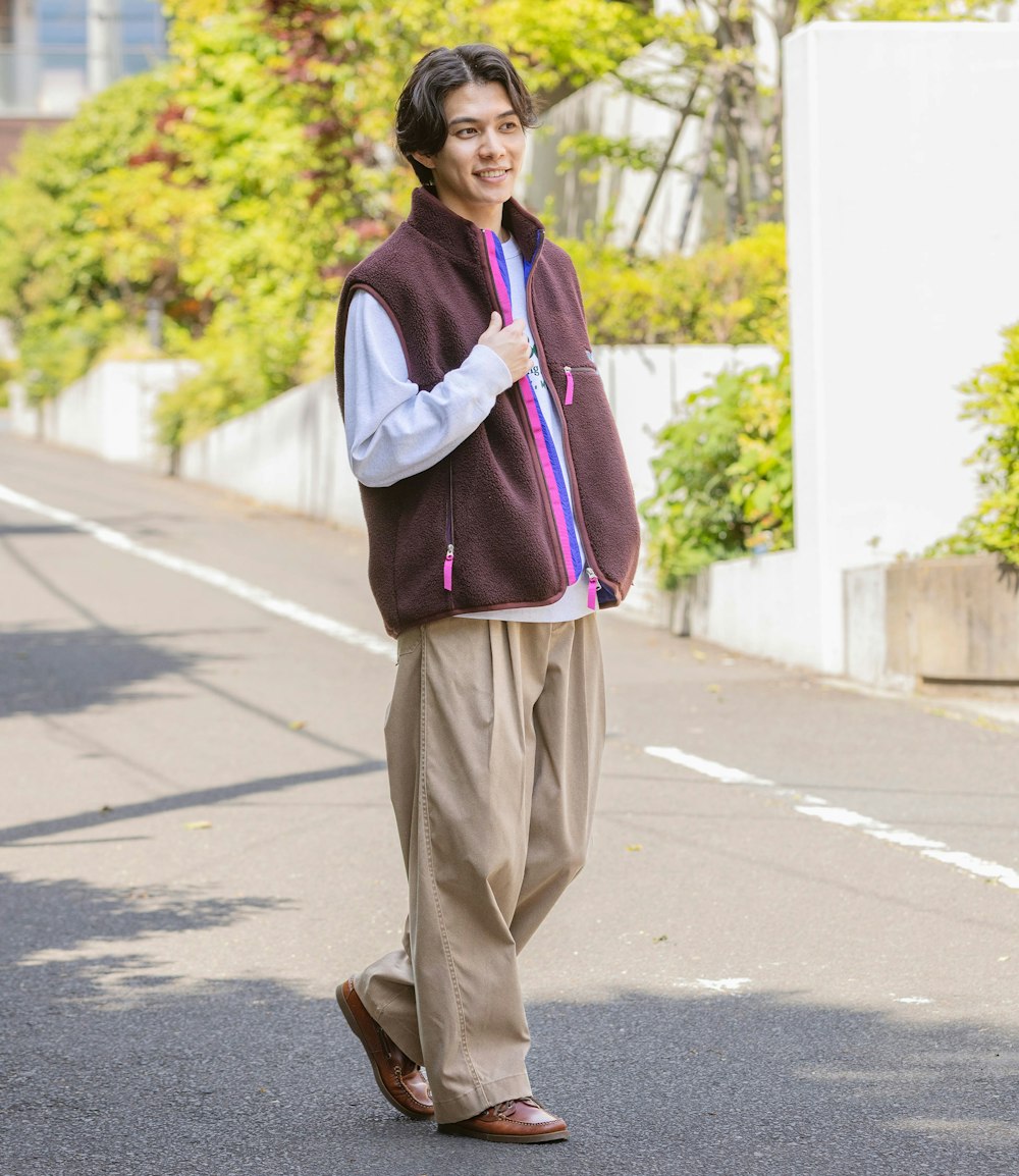 L.L.Bean JAPAN EDITION Topsham Boa Fleece Vest