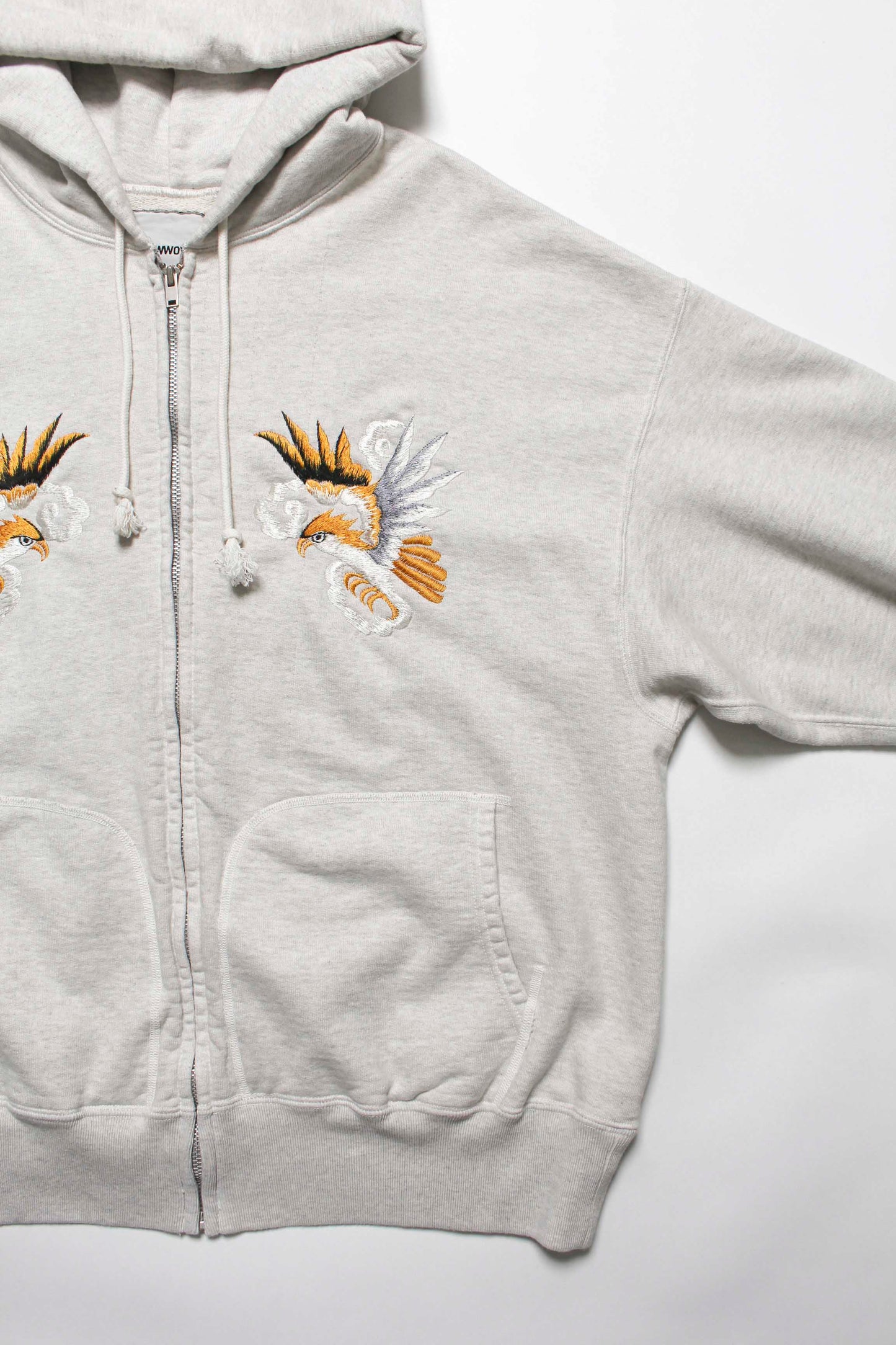 BOW WOW SUKAJAN EMB ZIP HOODIE AGED