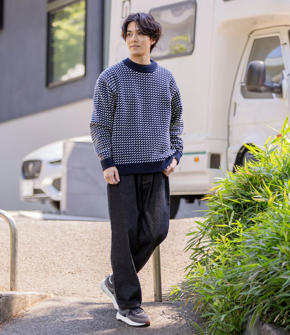 L.L.Bean JAPAN EDITION Wayne Sweater Bird's-Eye