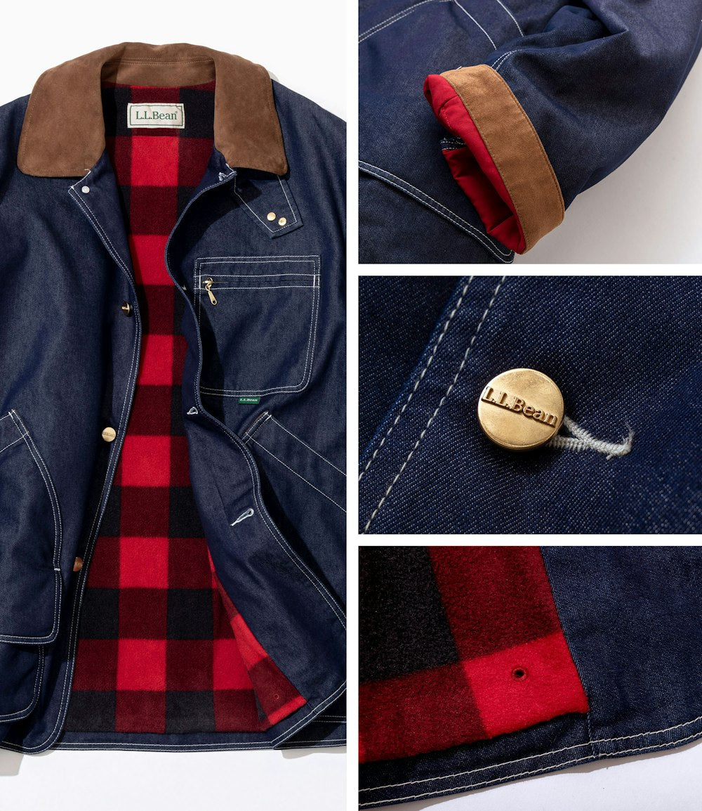 L.L.Bean JAPAN EDITION Bean's Field Coat Fleece-Lined Indigo