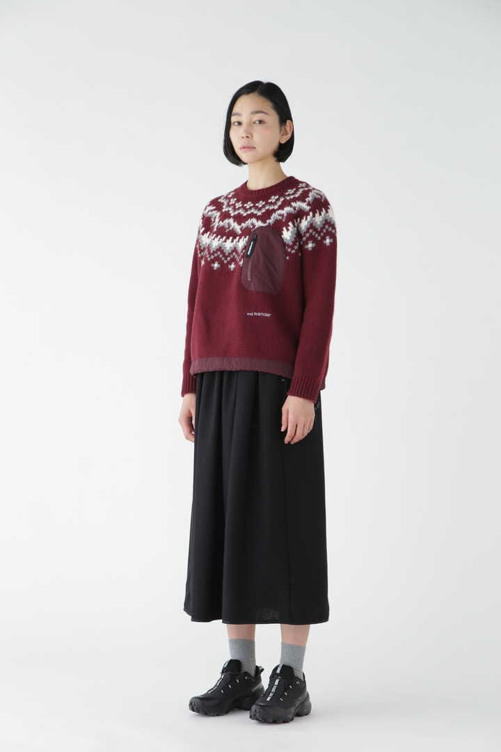 and wander lopi knit sweater