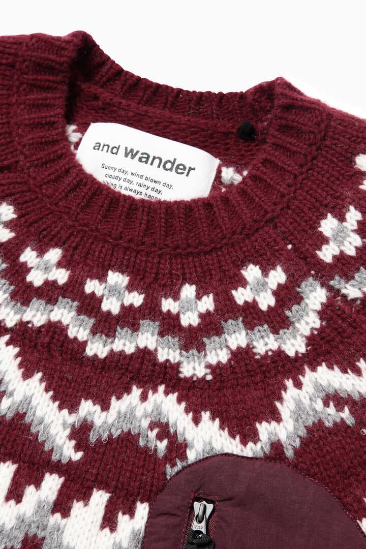 and wander lopi knit sweater