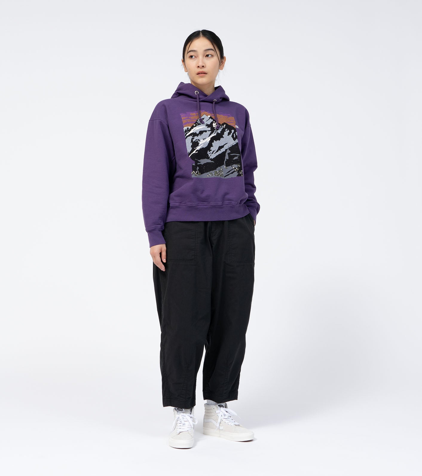 THE NORTH FACE Purple Label x NOMA t.d. 10oz Mountain Graphic Hoodie