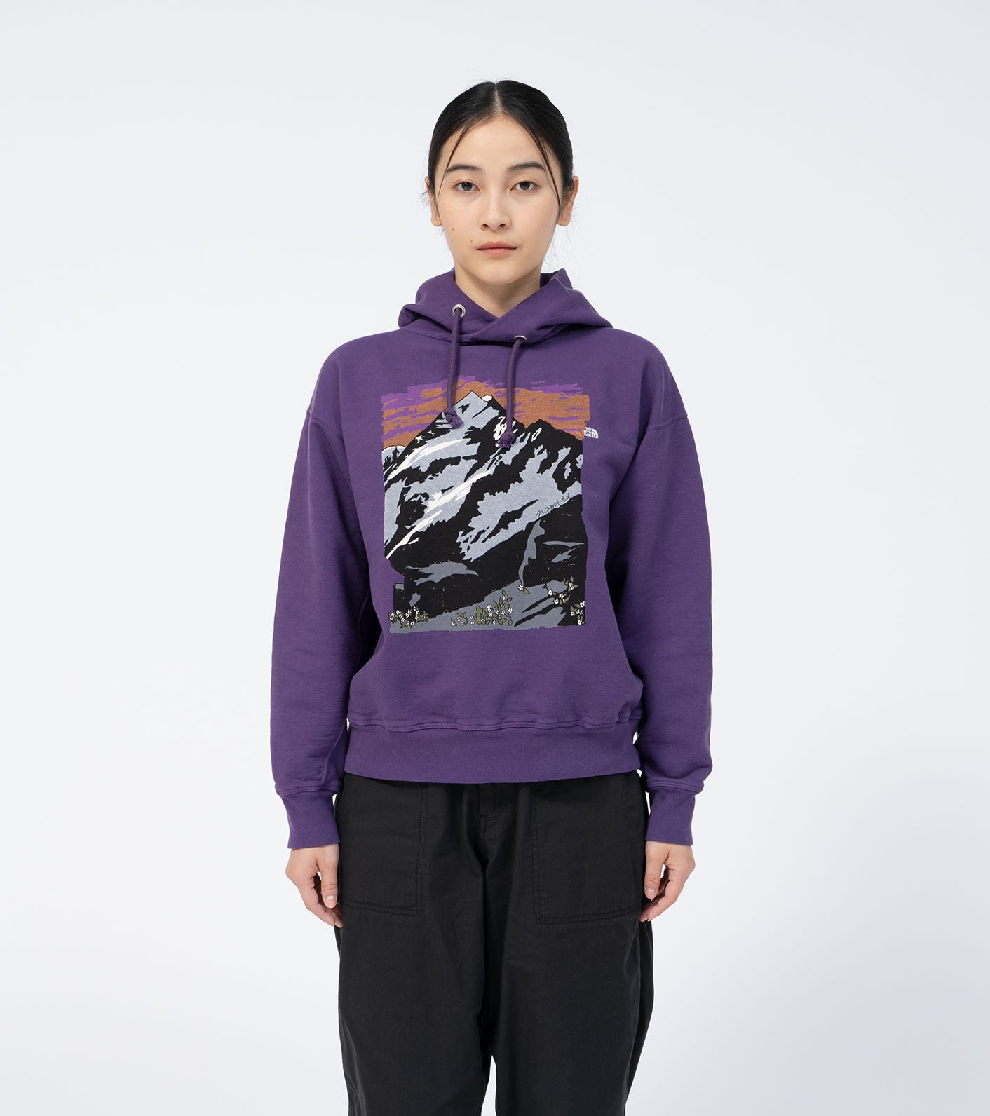 THE NORTH FACE Purple Label x NOMA t.d. 10oz Mountain Graphic Hoodie