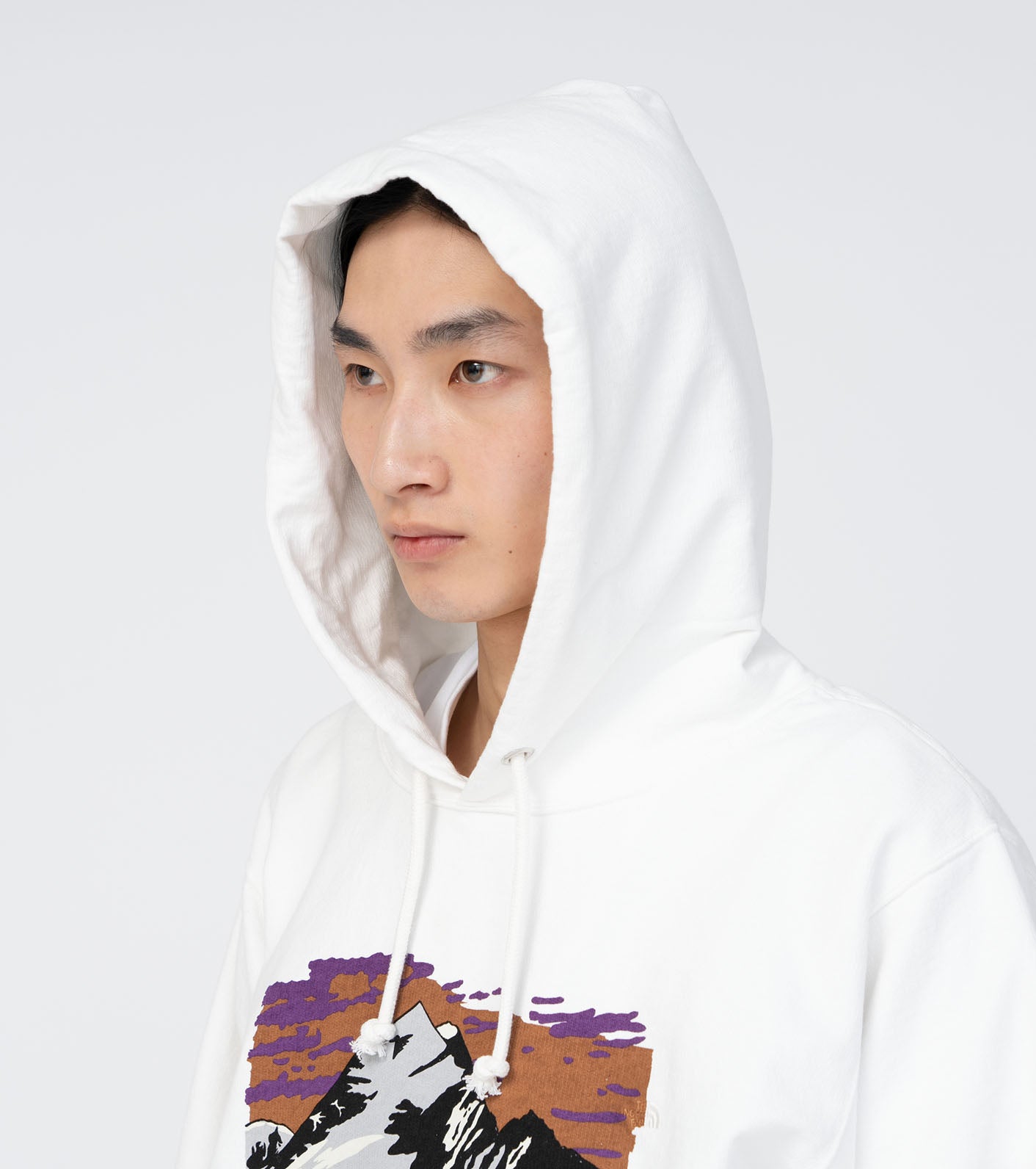 THE NORTH FACE Purple Label x NOMA t.d. 10oz Mountain Graphic Hoodie