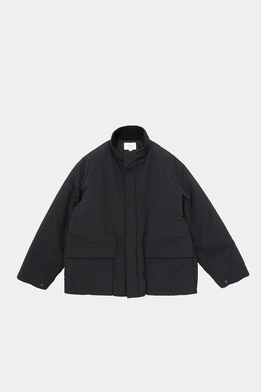 STILL BY HAND Round Puffy Blouson