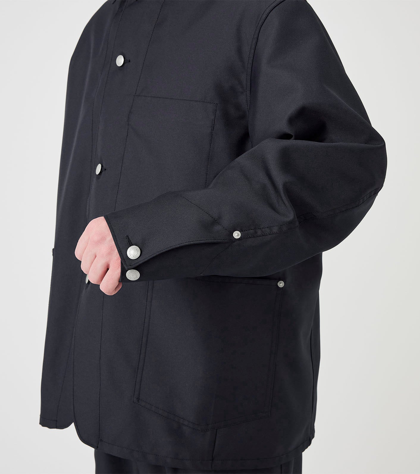 nanamica Polyester Twill Coverall Jacket