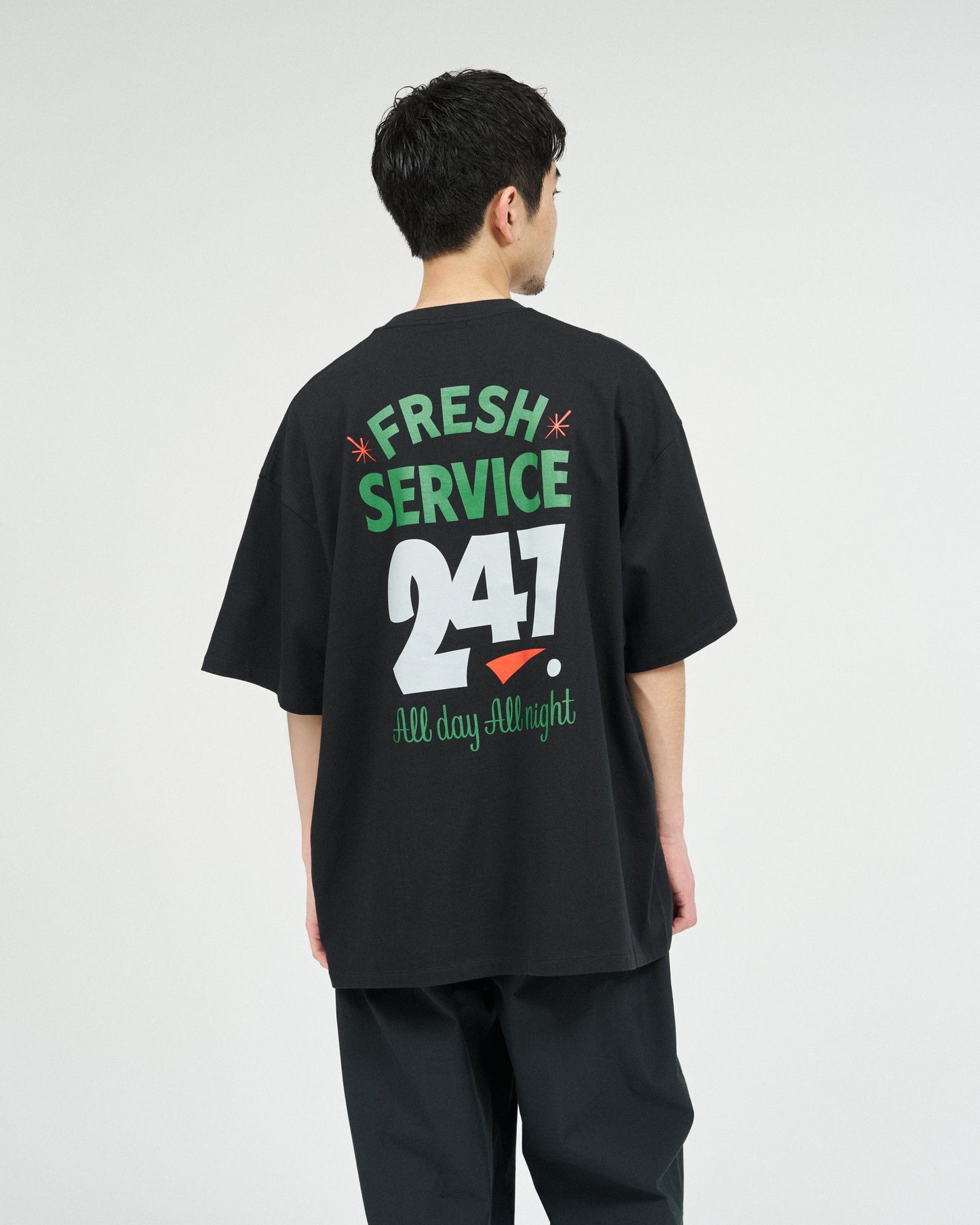 FreshService CORPORATE PRINTED S/S TEE “ALL DAY ALL NIGHT”
