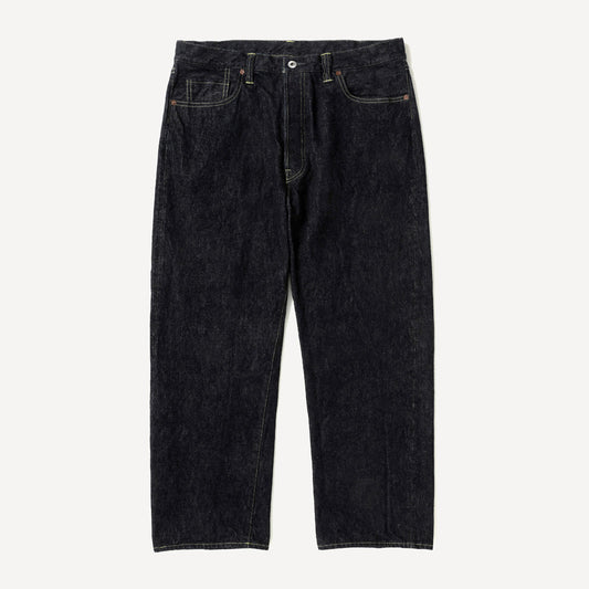A.PRESSE Washed Denim Wide Pants (ONE WASH)