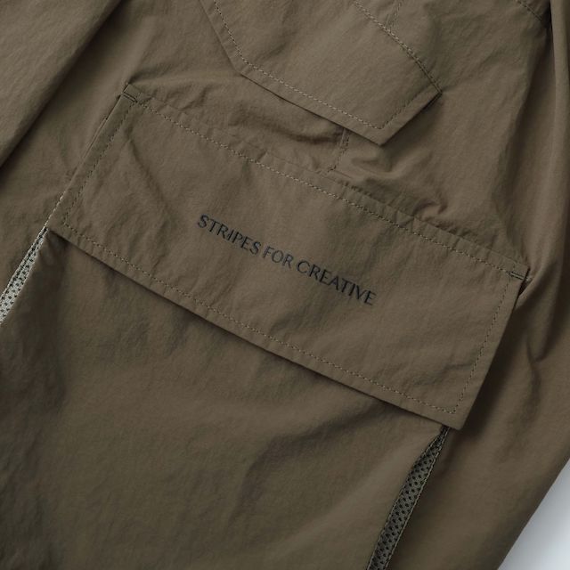 S.F.C (STRIPES FOR CREATIVE) WIDE CARGO PANTS