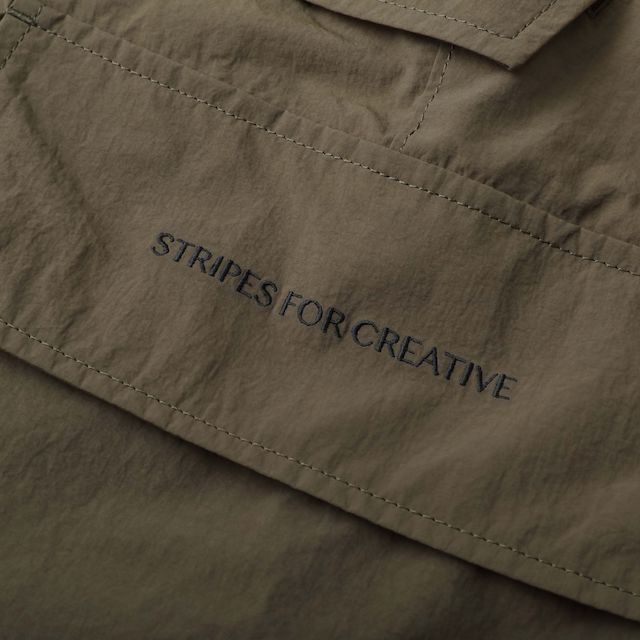 S.F.C (STRIPES FOR CREATIVE) WIDE CARGO PANTS