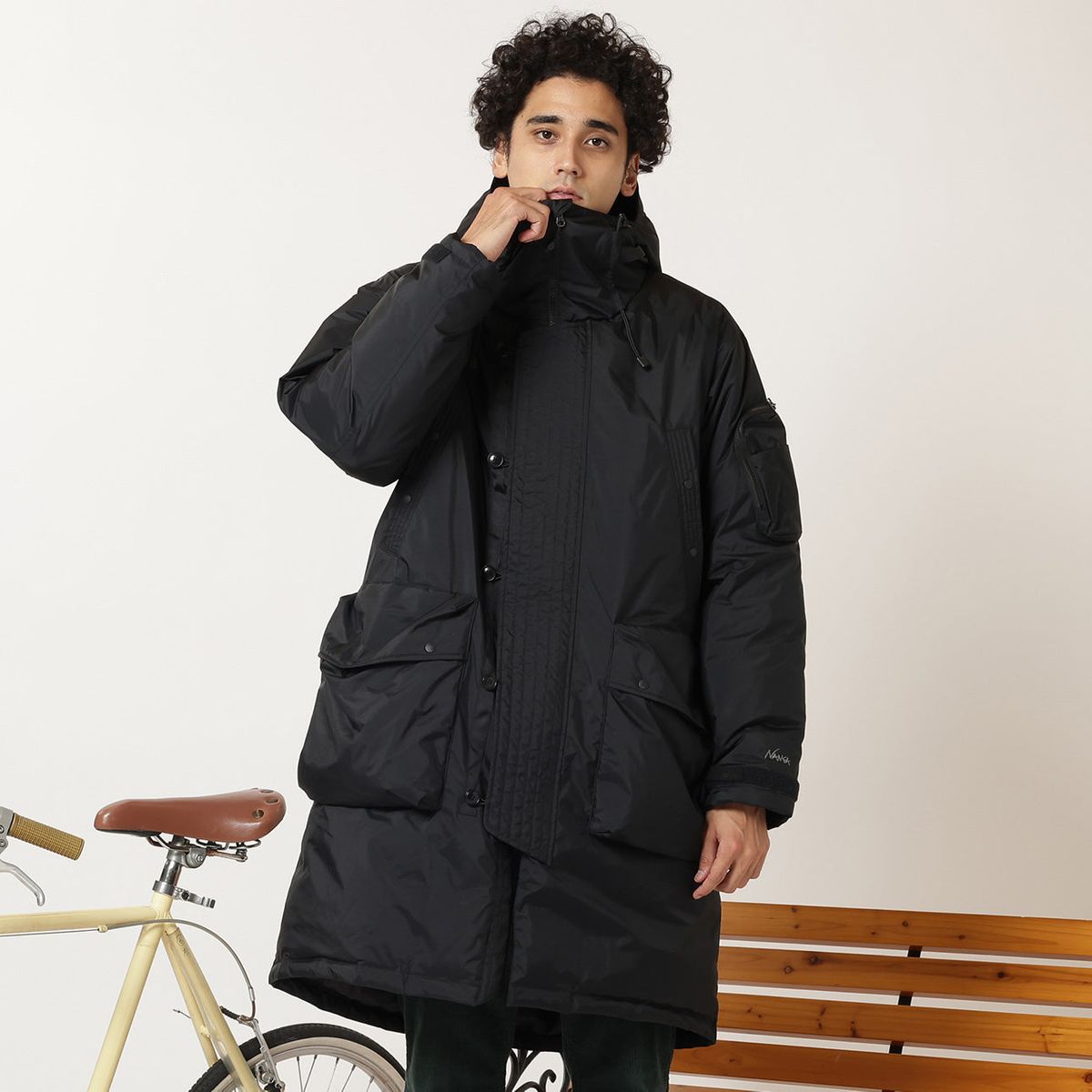 NANGA AURORA DOWN FIELD HALF COAT