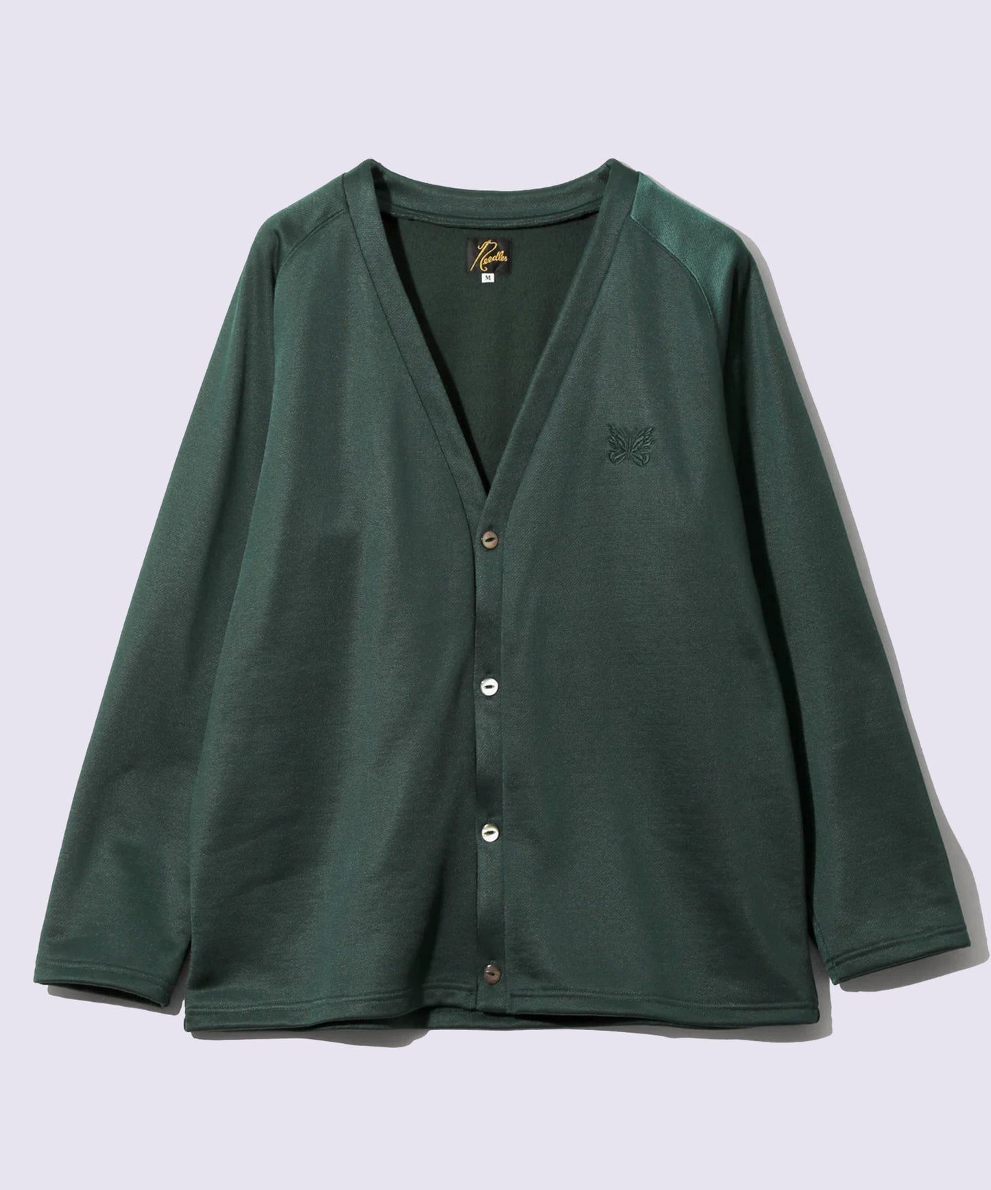 Needles V Neck Cardigan - Bright Jersey