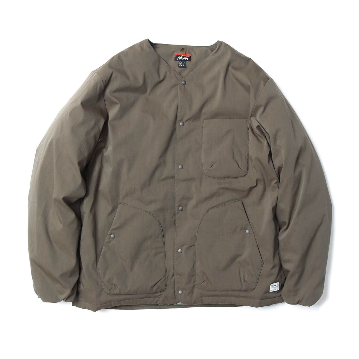 NANGA HINOC RIPSTOP INNER DOWN CARDIGAN