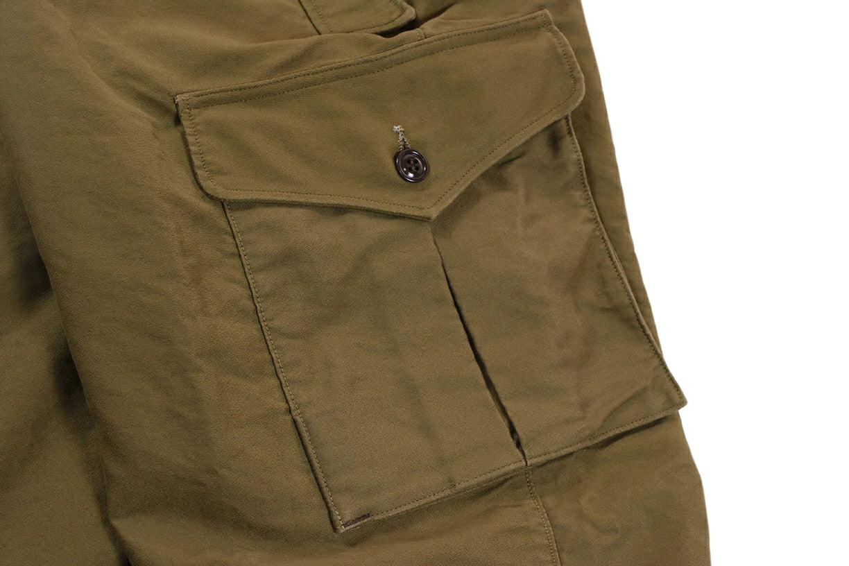 FREEWHEELERS GROUND CREW TROUSERS MILITARY MOLESKIN