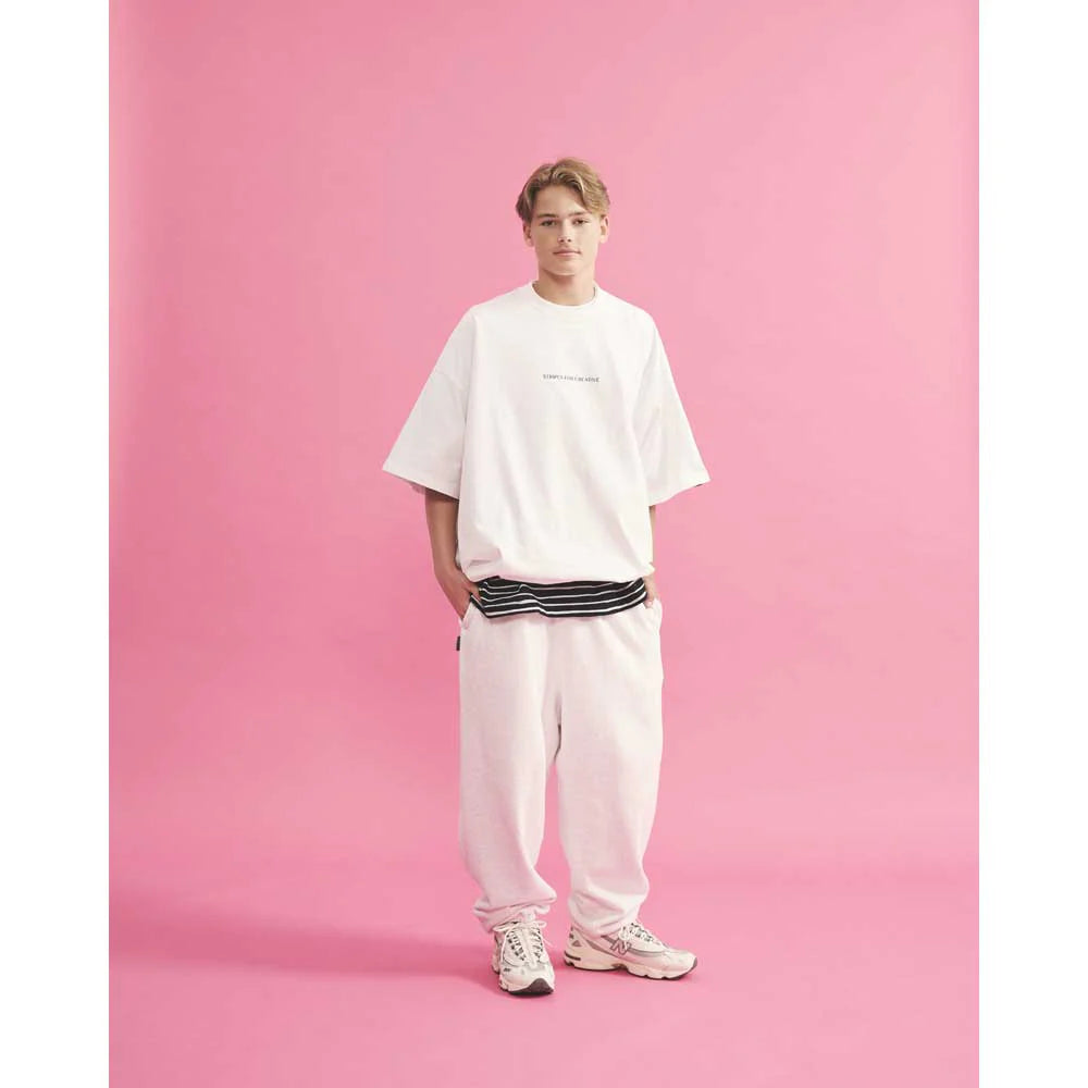 S.F.C (STRIPES FOR CREATIVE) SUPER BIG SS TEE w/ DRAWSTRINGS