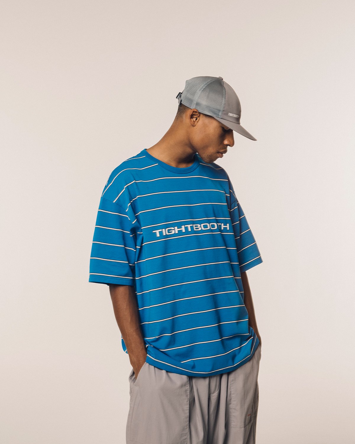 TIGHTBOOTH LOGO BORDER T-SHIRT