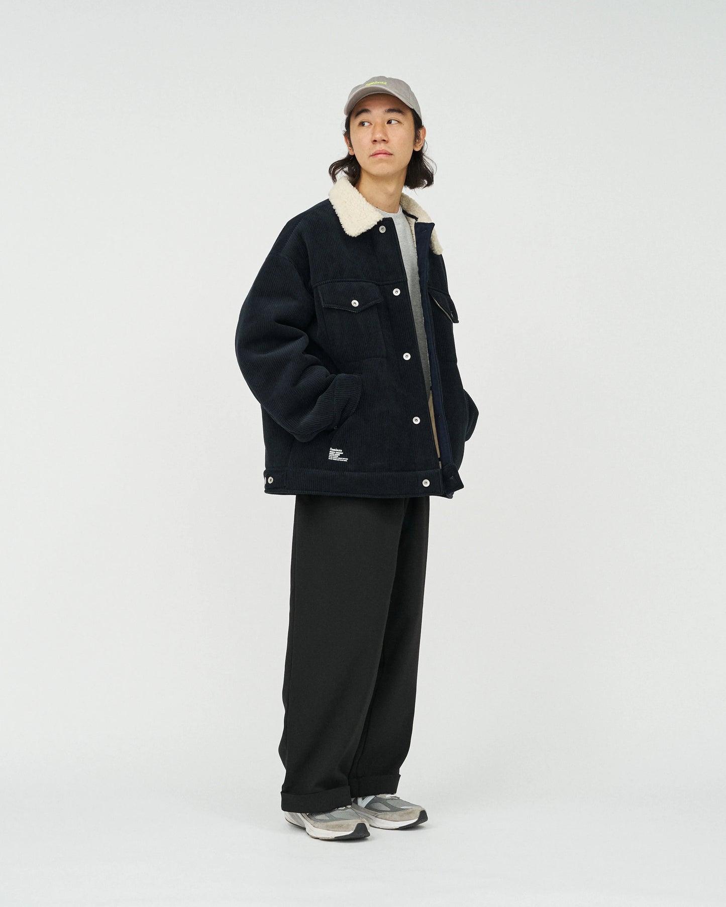 FreshService SHERPA CORDUROY RANCH JACKET