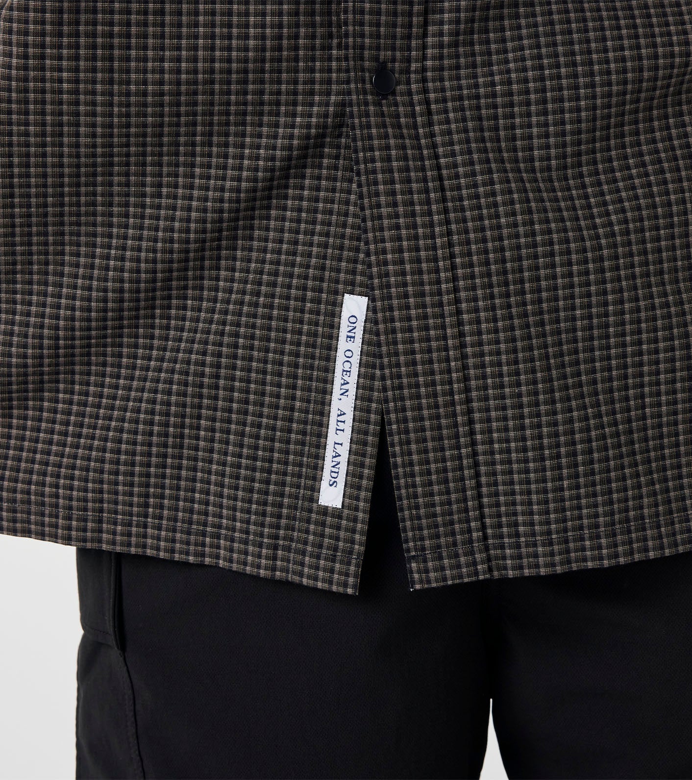 nanamica Micro Plaid Wind Shirt