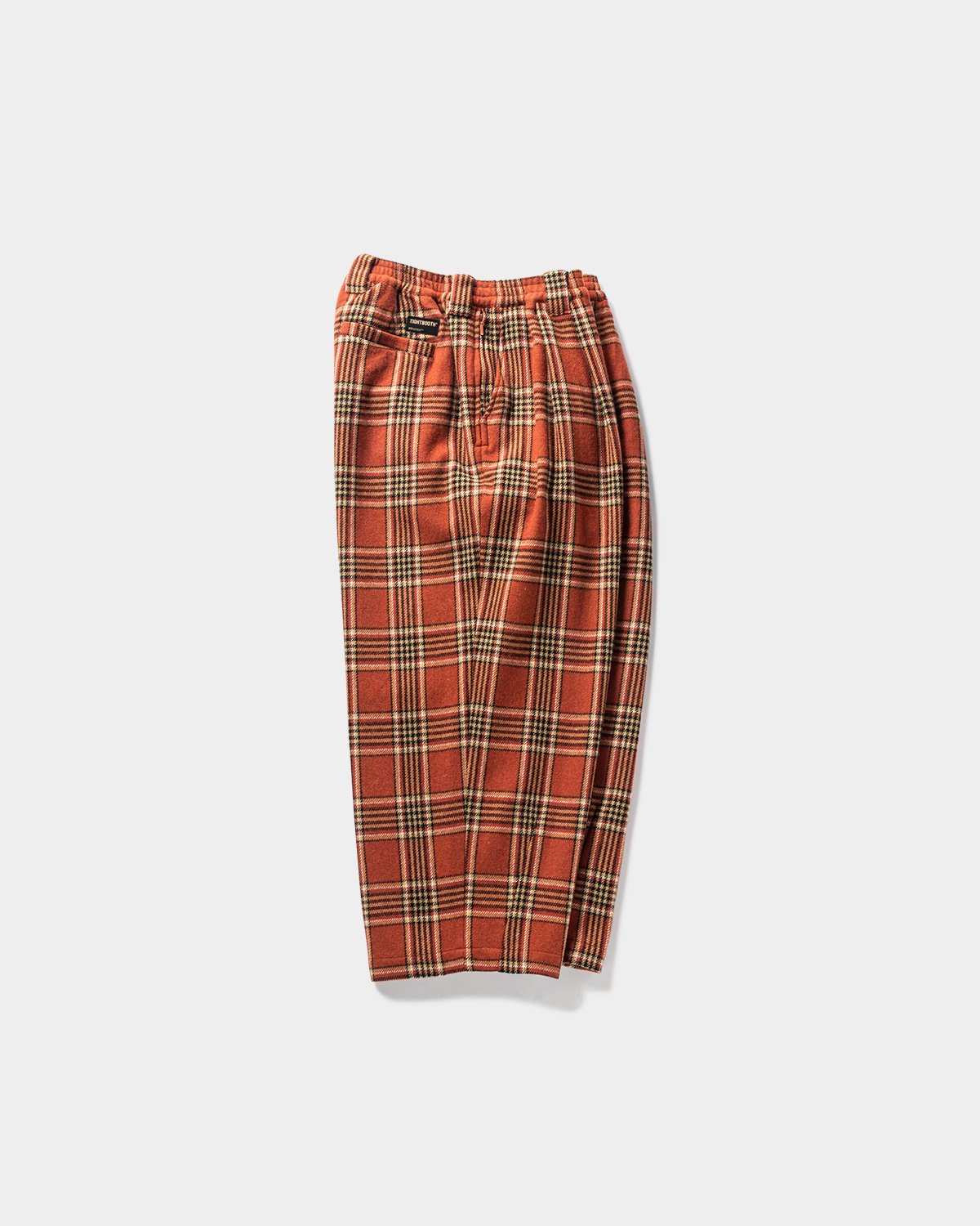 TIGHTBOOTH PLAID FLANNEL BAGGY SLACKS – unexpected store