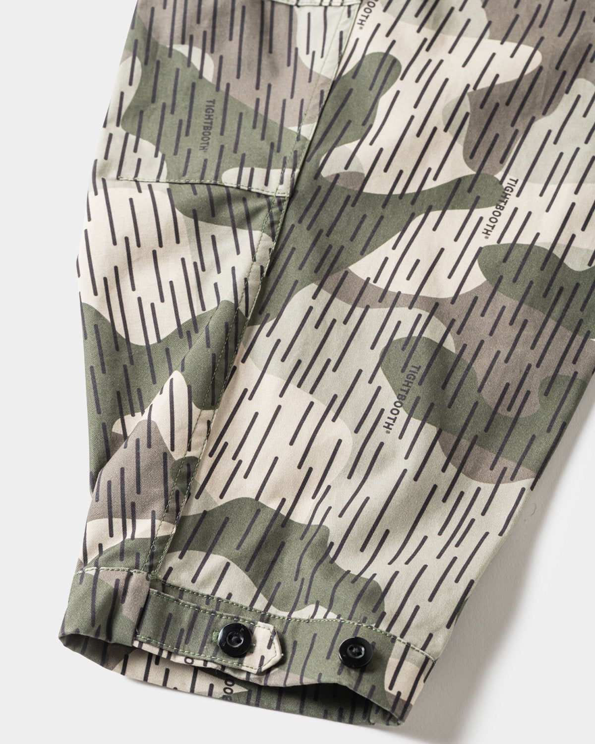 TIGHTBOOTH RAIN CAMO BDU SWING TOP – unexpected store