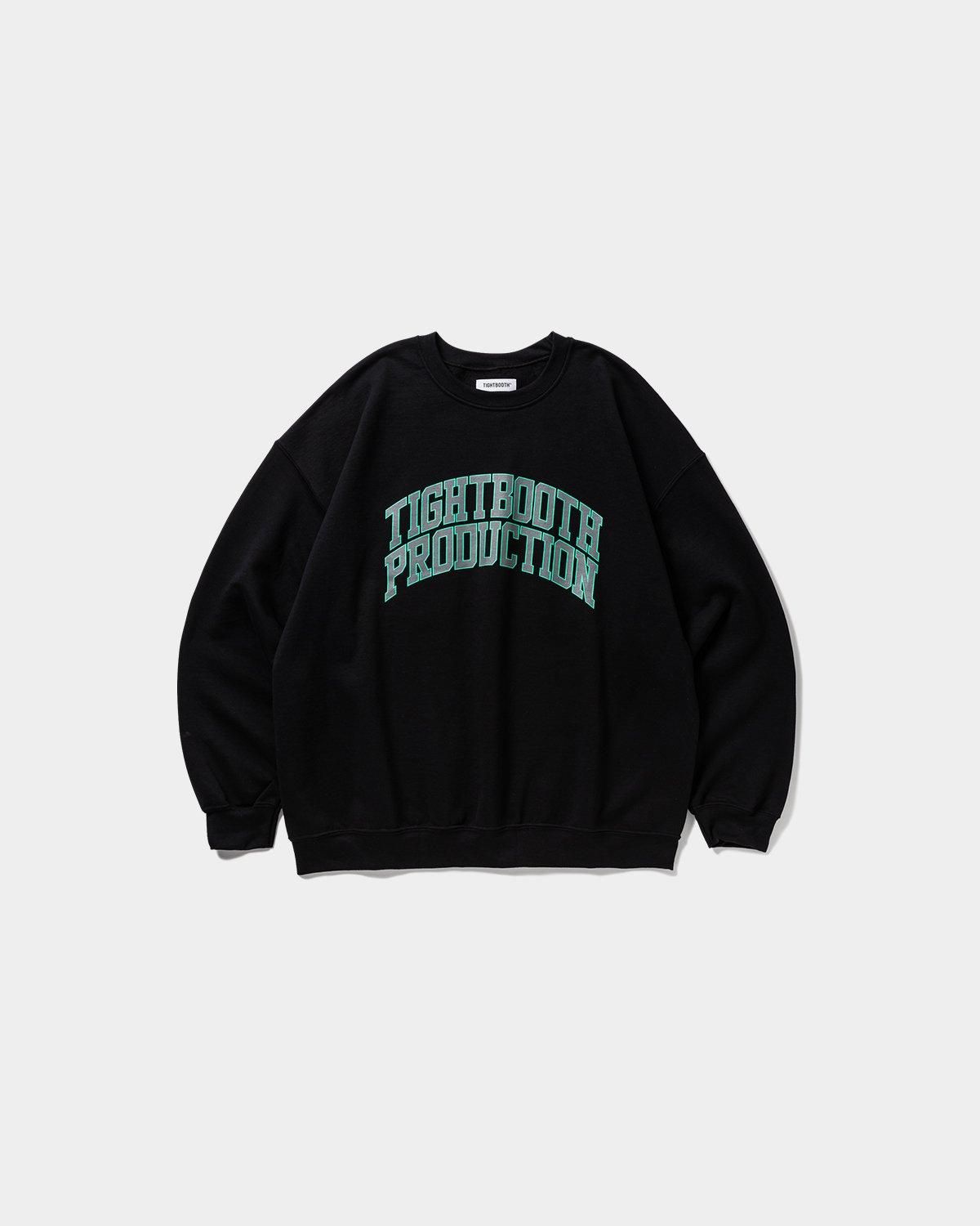 TIGHTBOOTH COLLEGE CREW SWEAT SHIRT