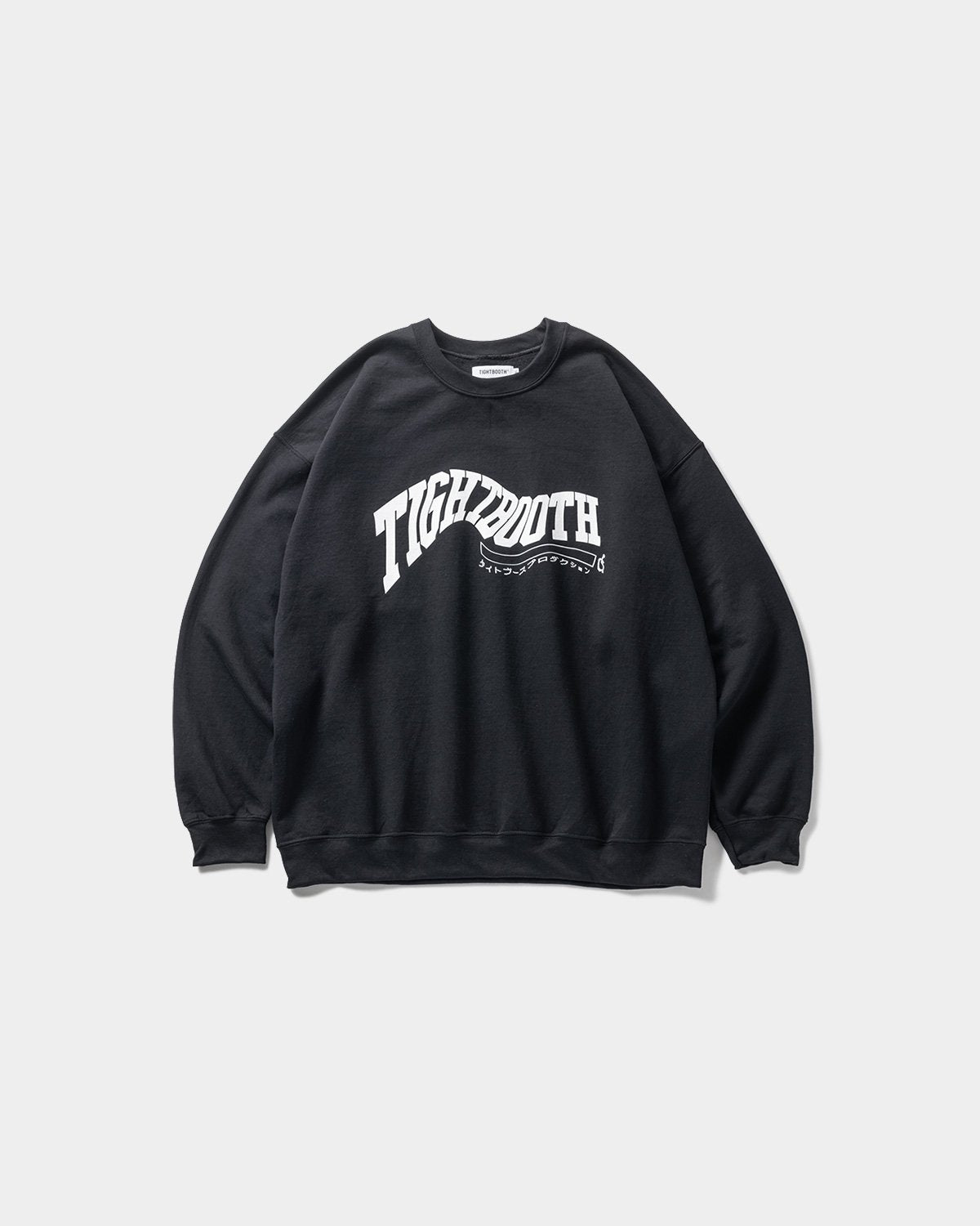 TIGHTBOOTH ACID LOGO CREW SWEAT SHIRT