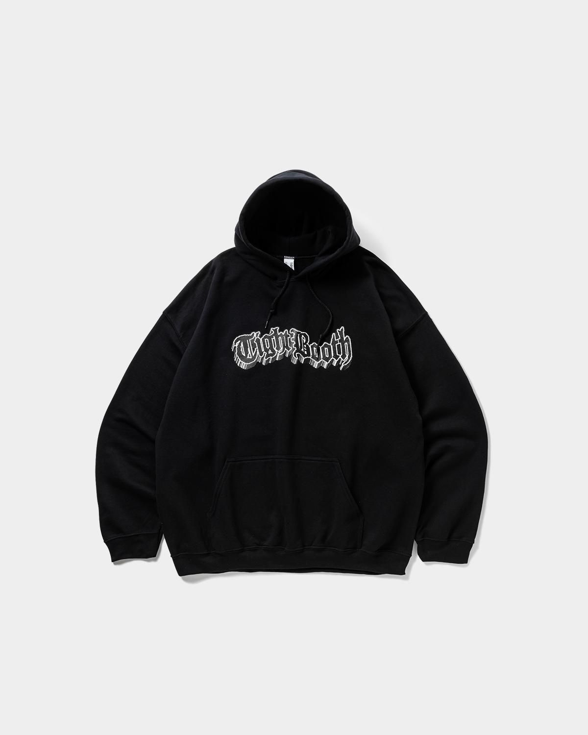 TIGHTBOOTH 3D LOGO HOODED SWEAT SHIRT