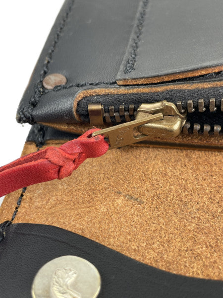 LARRY SMITH SHELL CONCHA CUSTOM TRUCKERS WALLET -S-