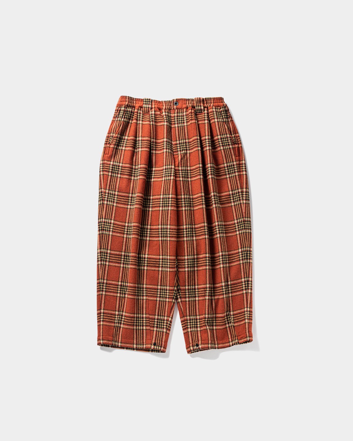 TIGHTBOOTH PLAID FLANNEL BAGGY SLACKS – unexpected store