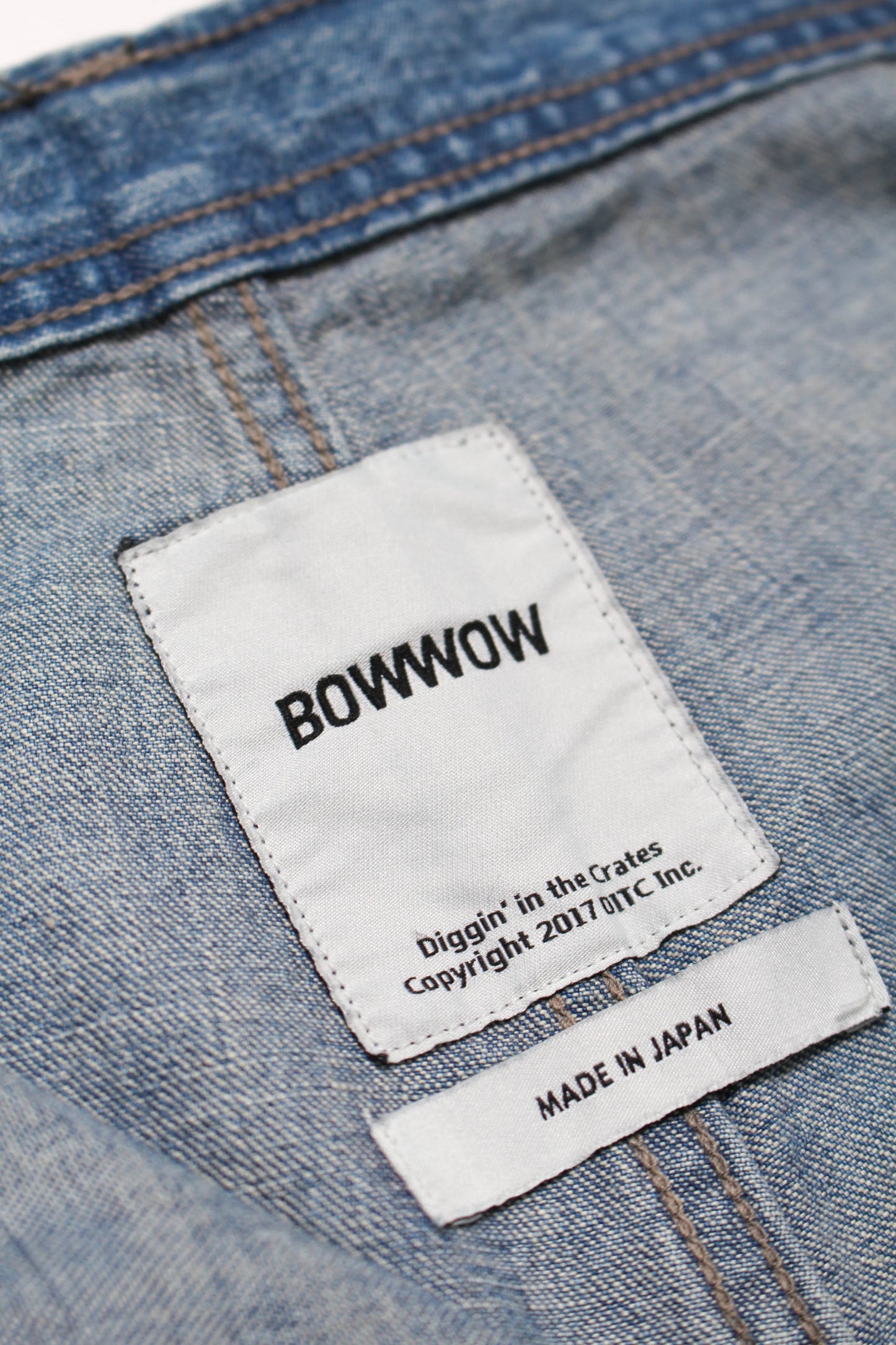 BOW WOW USN M44 DUNGAREE TROUSERS SIDE SEAMLESS