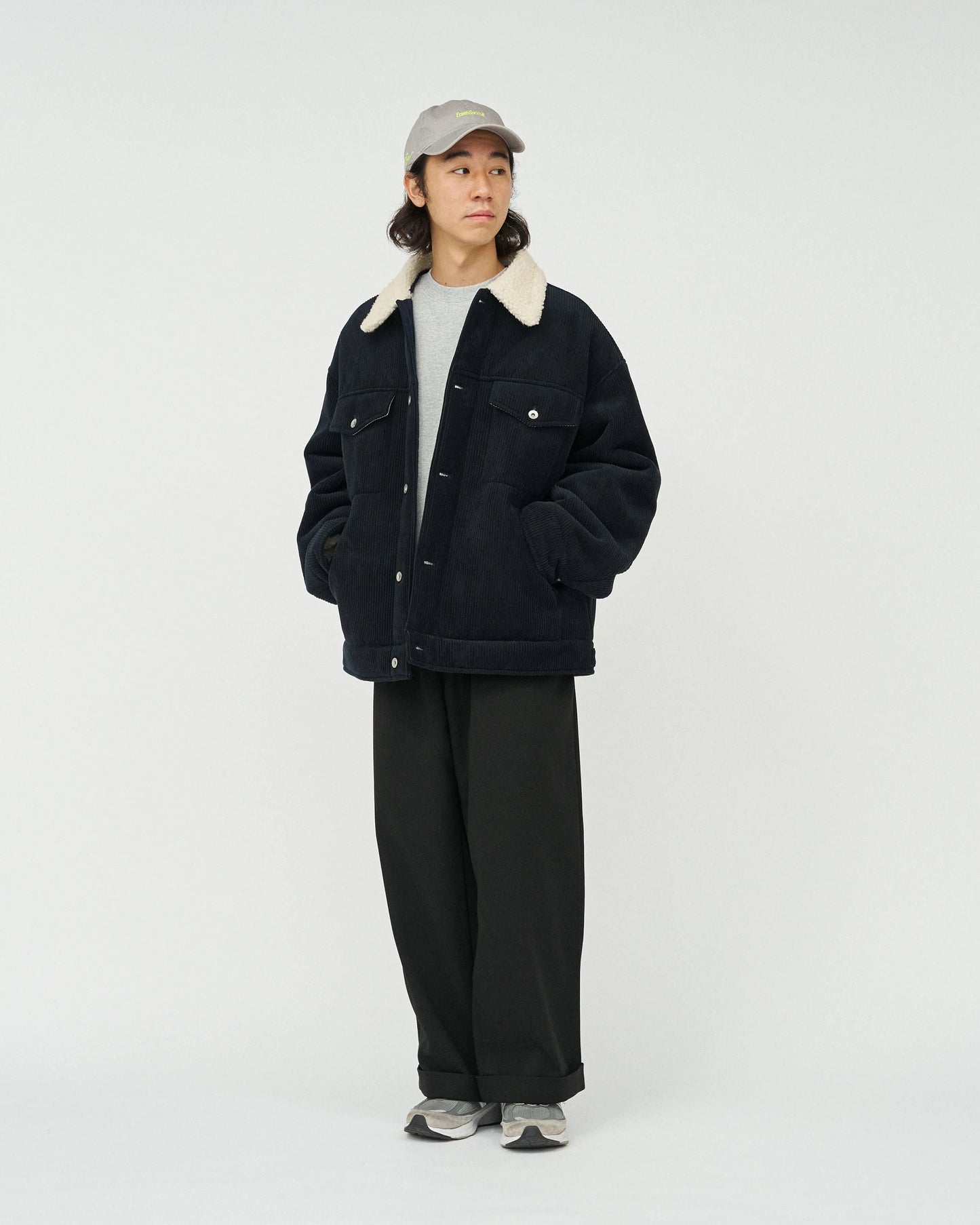 FreshService SHERPA CORDUROY RANCH JACKET