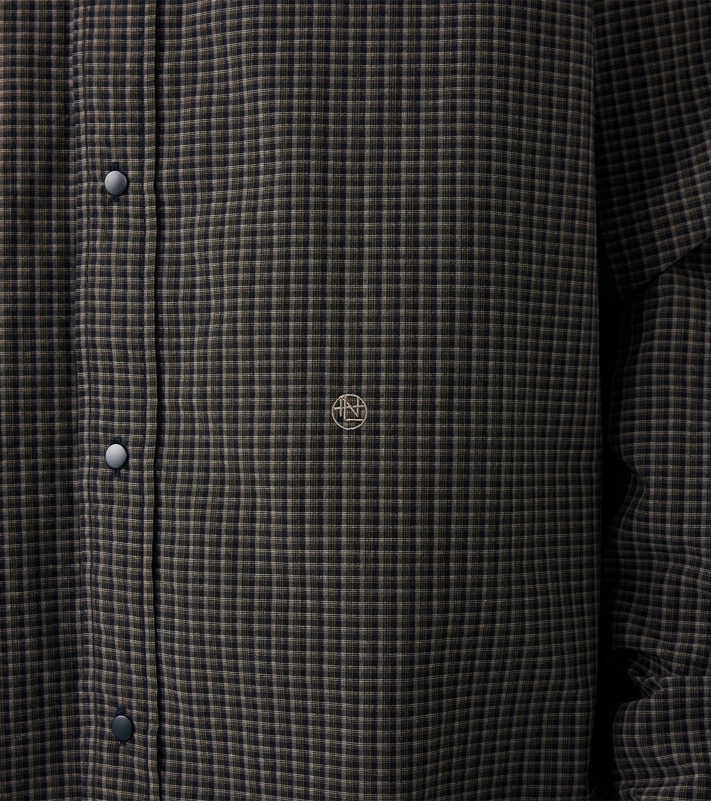 nanamica Micro Plaid Wind Shirt