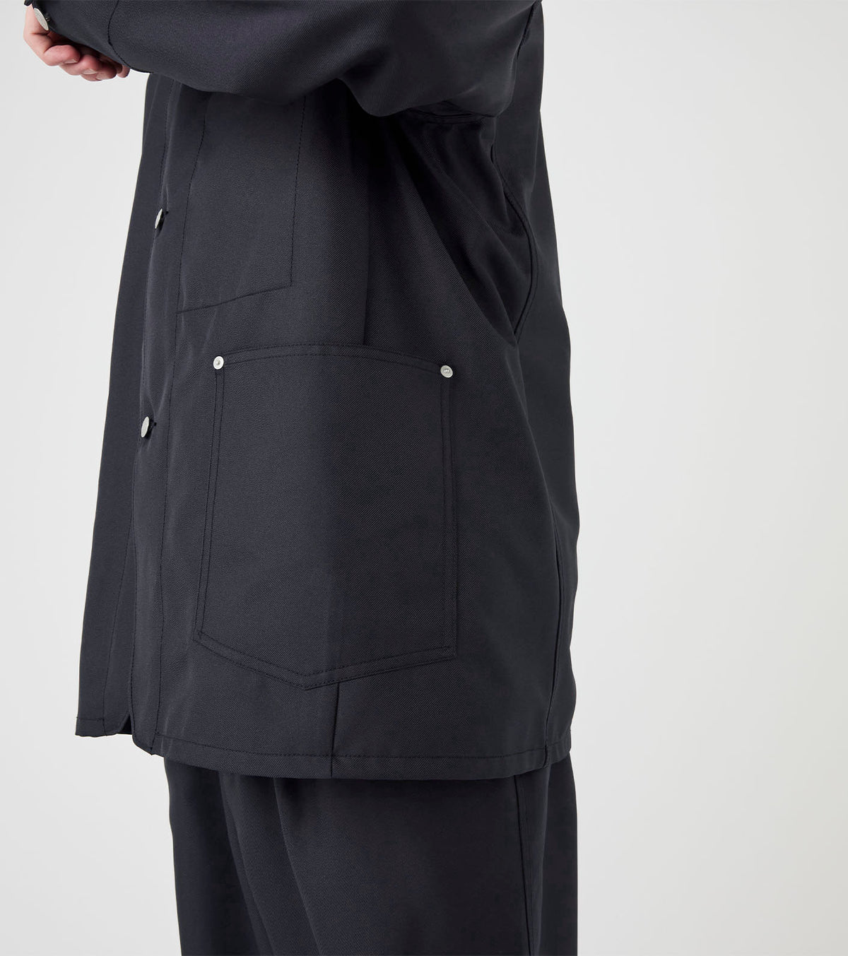 nanamica Polyester Twill Coverall Jacket